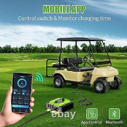 10L0L 18 AMP Golf Cart Battery Charger for 48 Volt Club Car Precedent DS Fast Ch