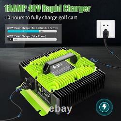 10L0L 18 AMP Golf Cart Battery Charger for 48 Volt Club Car Precedent DS Fast Ch