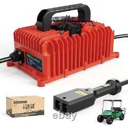 10L0L Smart Golf Cart Battery Charger for EZGO TXT 18 AMP 36 Volt Golf Cart C
