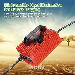 10L0L Smart Golf Cart Battery Charger for EZGO TXT 18 AMP 36 Volt Golf Cart C
