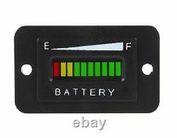 (10) 36V Volt BATTERY INDICATOR METER GAUGES for EZGO Club Car Yamaha Golf Cart