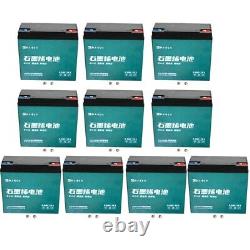 10pcs 12V 20Ah 6-DMF-20 Battery for Go Kart Golf Cart Electric Scooter 4 Wheeled