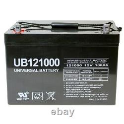 12V 100AH Caddy Kaddy E-Caddy E-Car Golf Cart AGM SLA Battery