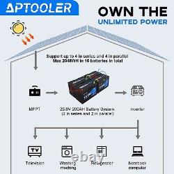 12V 100AH LifePO4 Lithium Battery Deep Cycle for Golf Cart/Solar/Off-grid/RV