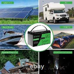 12V 100Ah 300Ah Lithium Battery Deep Cycle LiFePO4 for RV Boat Solar Golf Cart