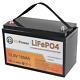 12v 100ah Lifepo4 Lithium Battery Pack 100a Bms For Golf Cart Solar System