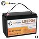 12v 100ah Rechargeable Lifepo4 Battery Bms For Golf Cart Marine Rv Solar System