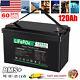 12v 120ah Lifepo4 Lithium Battery 100ah Deep Cycle For Rv Solar Motor Golf Cart