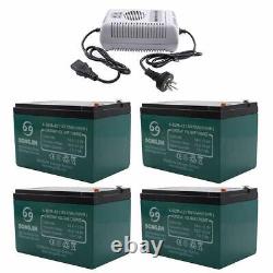 12V 12AH 6-DZM-12 Battery Rechargeable for Scooter ATV Mobility Golf Cart Trike