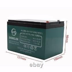 12V 12Ah 6-DZM-12 Battery for E-bike Go Kart Buggy Scooter Golf Carts Moped Bike