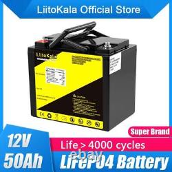 12V 12.8V 50Ah 150Ah LiFePO4 Battery For RV Golf Cart Off-Road Off-grid