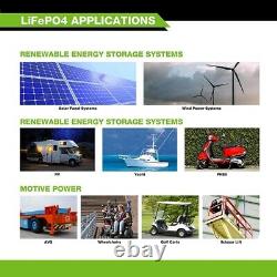 12V 150Ah Rechargeable Battery Pack Lithium LiFePO4 For Yacht Golf Cart Solar RV