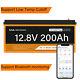 12v 200ah 2560wh Bluetooth Lifepo4 Lithium Battery For Marine Golf Cart Solar