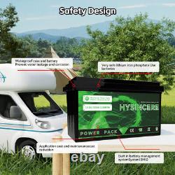 12V 200Ah Lithium Battery LiFePO4 Deep Cycle for RV Solar Marine Golf Cart Car