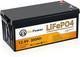 12v 300ah Lithium Lifepo4 Battery 200a Bms For Marine Golf Cart Rv Solar Panels