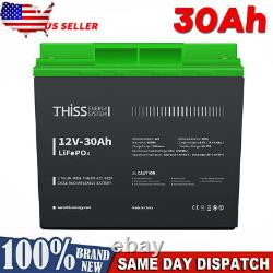 12V 30Ah LiFePO4 Battery Lithium Phosphate Deep Cycle Energy Storage Battery lot