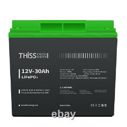 12V 30Ah LiFePO4 Battery Lithium Phosphate Deep Cycle Energy Storage Battery lot