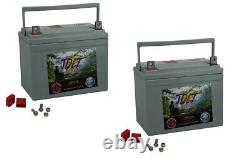 12V 35AH AGM Battery for Hoveround MPV5 MPV4 Wheelchair- 2 Pack