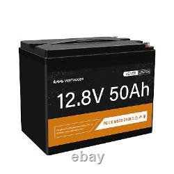 12V 50AH Lithium Battery LiFePO4 Rechargeable for Solar Panel off grid GOLF CART