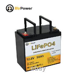 12V 50Ah 100Ah 140Ah Lifepo4 Battery Pack for Golf Cart RV Marine Solar System