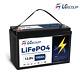 12v Lifepo4 Battery 100ah Cycles Deep Cycle 100a Bms For Rv Solar System New