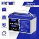 12.8v 100ah Lifepo4 Bms Cycle Lithium Battery For Rv Solar Camping Golf Cart Us