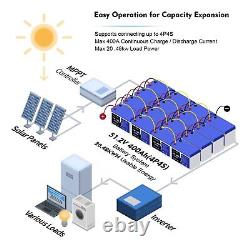 12.8V 100Ah LiFePO4 BMS Cycle Lithium Battery for RV Solar Camping Golf Cart US