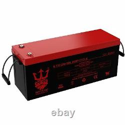 12v 200ah Sealed Lead Acid AGM Deep Cylce Battery By Neptune Power