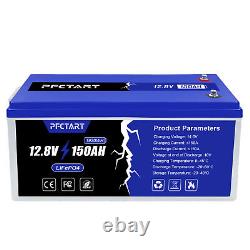 150Ah 12.8V LiFePO4 Cycle Lithium Battery for Golf Cart 150A BMS Off Grid System