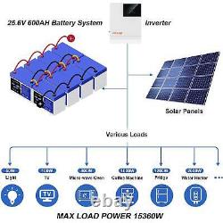 150Ah 12.8V LiFePO4 Cycle Lithium Battery for Golf Cart 150A BMS Off Grid System