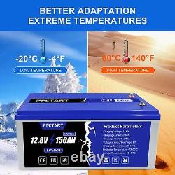 150Ah 12.8V LiFePO4 Cycle Lithium Battery for Golf Cart 150A BMS Off Grid System