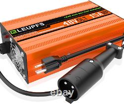 15 Amp 48 Volt Golf Cart Battery Charger Club Car Precedent Trickle DS Charge