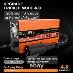 15 Amp 48 Volt Golf Cart Battery Charger Club Car Precedent Trickle DS Charge