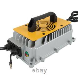 18A 36V Waterproof Battery Charger For EZGO Yamaha Golf Carts With Crowfoot Plug