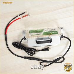 18A 48V Golf Cart Lithium LiFePO4 Battery Trickle Smart Charger Forklift Ship US