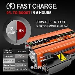 18 Amp 36 Volt Golf Cart Battery Charger for EZGO, 4-6H 36V 18A for EZGO D-PLUG