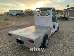 2002 E825 Gem Golf Car Cart Utility Nev Electric Truck with Fresh batteries
