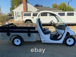 2002 Polaris GEM E825 Golf Cart, new batteries, Diamond plated bed
