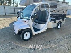 2002 Polaris GEM E825 Golf Cart, new batteries, Diamond plated bed