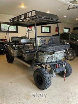 2008 4X4 BAD BOY BUGGIE HUNTING EDITION WINCH Golf Cart 6 SEAT NEW BATTERIES