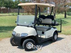 2013 EZGO RXV 48v with 2018 Batteries, Rear Seat, LED Lights golf cart car JBCarts