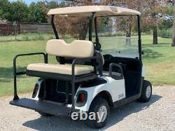 2013 EZGO RXV 48v with 2018 Batteries, Rear Seat, LED Lights golf cart car JBCarts