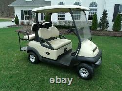 2014 Club Car Precedent Golf Cart 48V 4 seater + lights! NEW Batteries