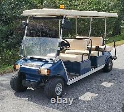 2015 Club Car Villager 6 48V Golf Cart 8 new batteries new charger & new motor