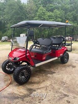 2018 Ezgo limo golf cart 48 volt new batteries