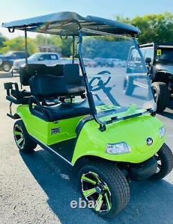 2022 Evolution Classic 4 Pro Golf Cart With 48v110ah Lithium Battery