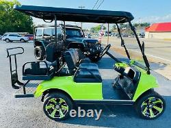 2022 Evolution Classic 4 Pro Golf Cart With 48v110ah Lithium Battery