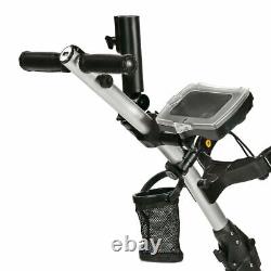 2025 Bat Caddy X3R BLACK Remote Control Electric Motorized Golf Cart Trolley
