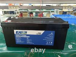 24V 100Ah 2560Wh LiFePO4 Lithium Battery Pack For Solar System Home HGV 100% New
