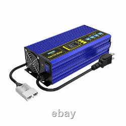 24V 30A Fully Automatic Smart Charger Fast Battery Charger Maintainer Golf Cart